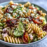 Summer Pasta Greek Olives Feta