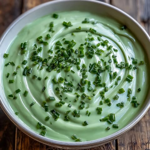Cream of Broccoli Soup topped with croutons and fresh chives, served steaming in a rustic bowl