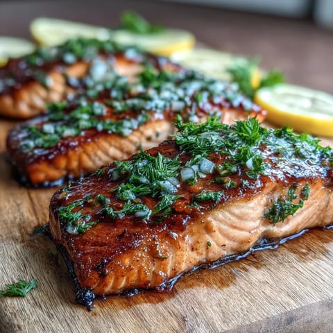 Cedar Plank Salmon Lemon Dill