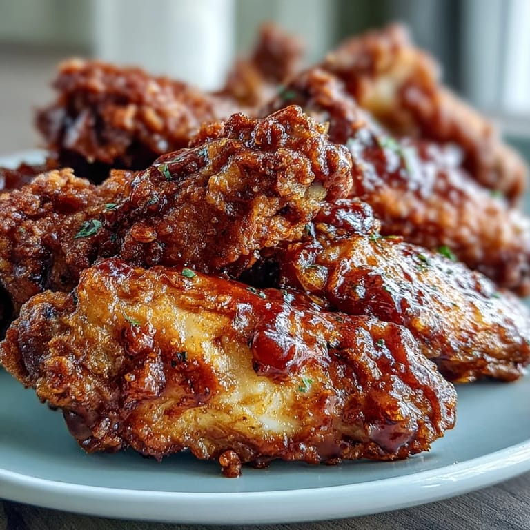 Perfectly seasoned, restaurant-style Fried Chicken Wings tossed in Thai sweet chili sauce and fresh lime.